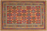 handmade Geometric Kilim Beige Blue Hand-Woven RECTANGLE 100% WOOL area rug 8 x 11
