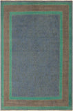 A10468, 710"x 9 9",Over Dyed ,8x10,Blue,GRAY,Hand-knotted ,Pakistan ,100% Wool ,Rectangle ,652671192005