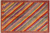 handmade Modern Balouchi Orange Blue Hand Knotted RECTANGLE 100% WOOL area rug 5x7
