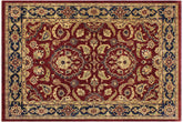handmade Traditional Kafkaz Red Blue Hand Knotted RECTANGLE 100% WOOL area rug 9x12