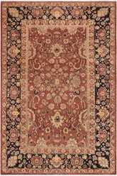 handmade Traditional Kafkaz Rust Blue Hand Knotted RECTANGLE 100% WOOL area rug 10X14