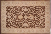 handmade Traditional Kafkaz Dark Brwon Tan Hand Knotted RECTANGLE 100% WOOL area rug 10x15