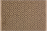 Contemporary Turkish Kilim Britany Hand-Woven Wool Rug - 4'2'' x 6'7''