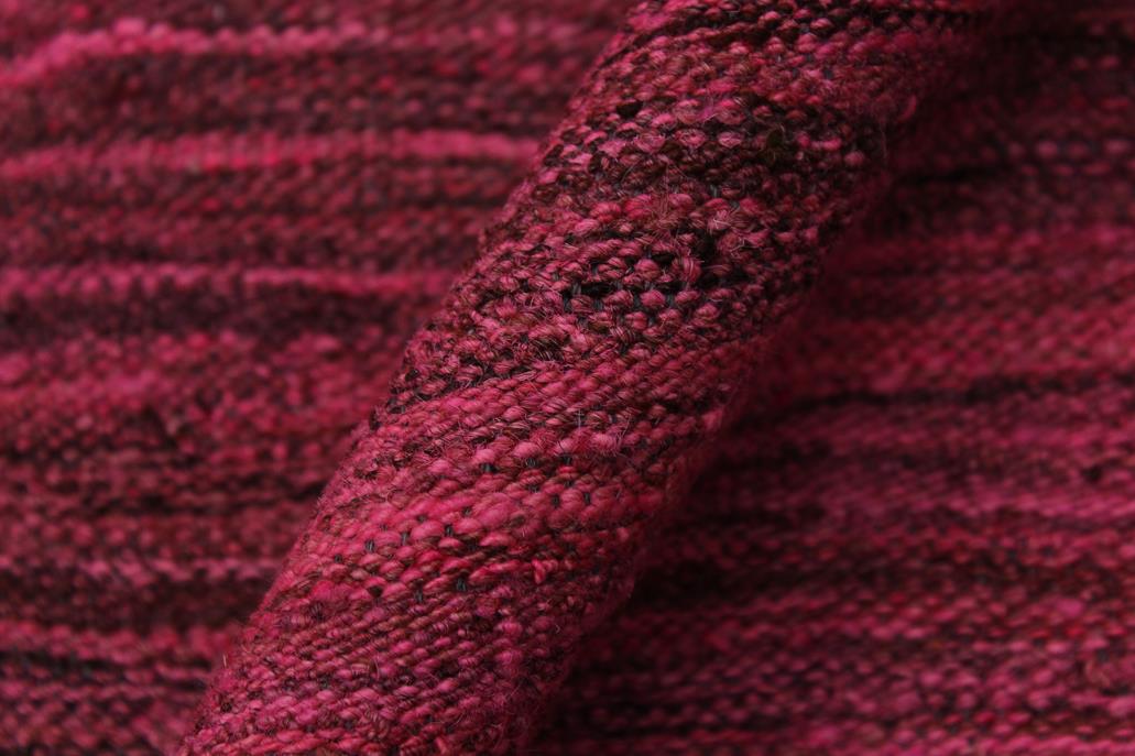 Flat Weave Kilim, Antique, Navaho, Vintage, Handmade, Modern Kilim Pink Brown Hand-Woven Rectangle 100% Wool Area Rug 6 x 8