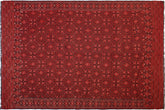 handmade Geometric Antique Rust Ivory Hand-Woven RECTANGLE 100% WOOL area rug 7x11