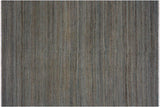 Flat Weave Kilim, Antique, Navaho, Vintage, Handmade, Modern Kilim Grey Blue Hand-Woven Rectangle 100% Wool Area Rug 4 x 6