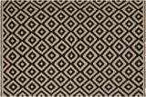 Modern Turkish Kilim Toshiko Hand-Woven Wool Rug - 6'6'' x 9'7''