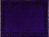 A11712, 710"x 9 8",Over Dyed ,8x10,Blue,PURPLE,Hand-knotted ,Pakistan ,100% Wool ,Rectangle ,652671214561