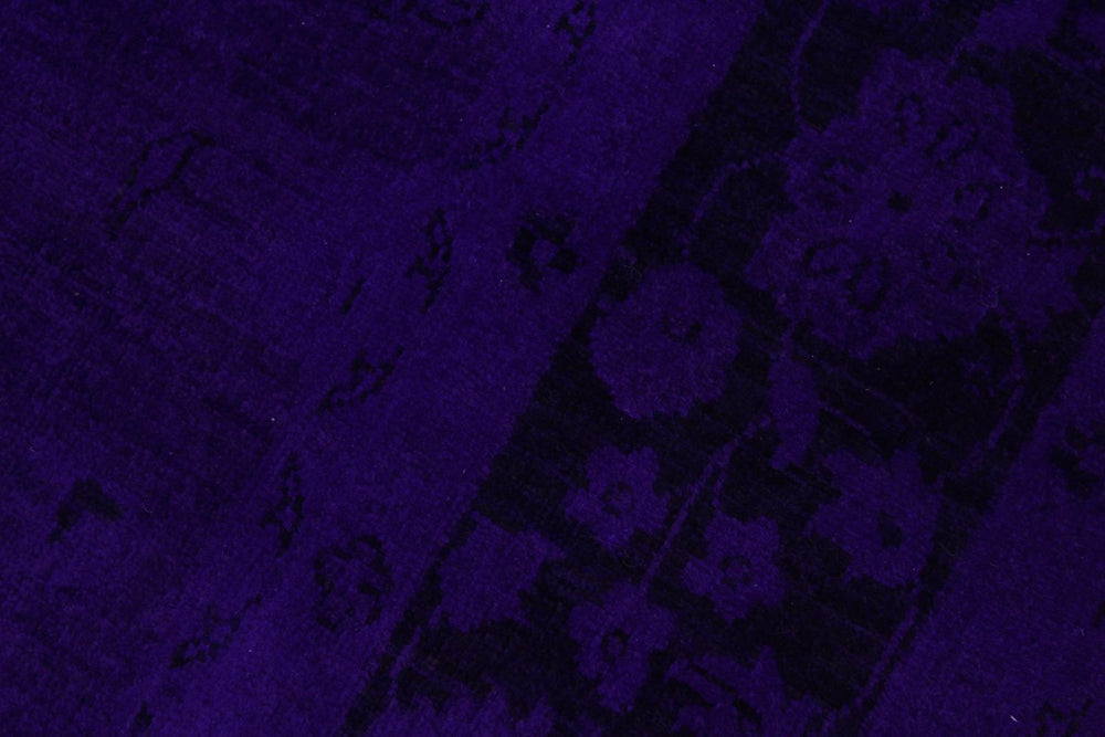 A11712, 710"x 9 8",Over Dyed ,8x10,Blue,PURPLE,Hand-knotted ,Pakistan ,100% Wool ,Rectangle ,652671214561