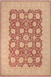 handmade Traditional Kafkaz Brown Beige Hand Knotted RECTANGLE 100% WOOL area rug 10X14