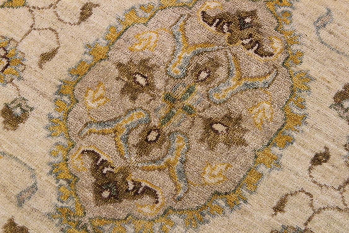 handmade Traditional Kafkaz Beige Beige Hand Knotted RECTANGLE 100% WOOL area rug 8 x 10