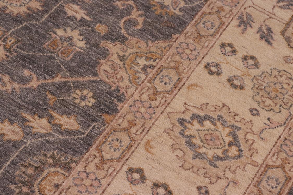 handmade Traditional Kafkaz Grey Beige Hand Knotted RECTANGLE 100% WOOL area rug 8 x 10