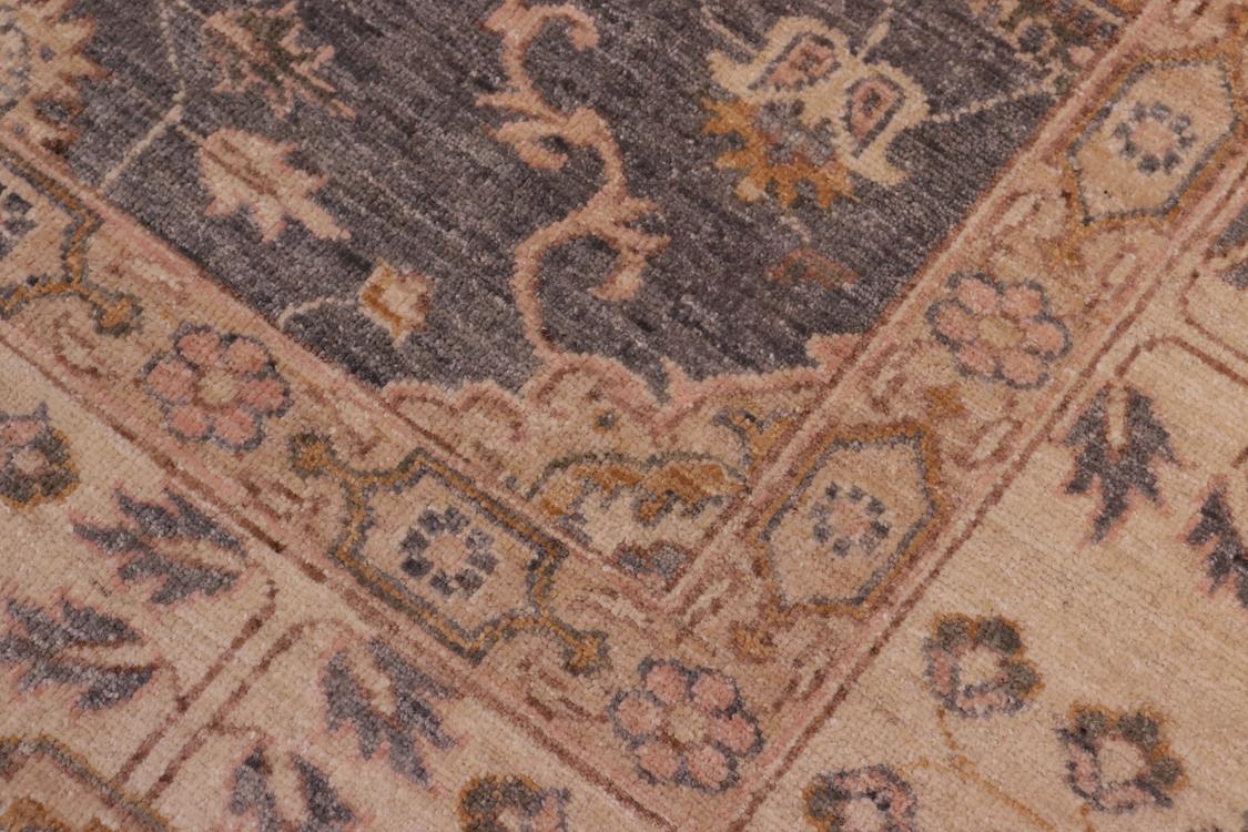 handmade Traditional Kafkaz Grey Beige Hand Knotted RECTANGLE 100% WOOL area rug 8 x 10