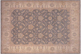 Classic Ziegler Spear Grey/Beige Hand-Knotted Wool Rug - 8'1'' x 9'9''