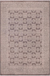 handmade Transitional Kafkaz Grey Green Hand Knotted RECTANGLE 100% WOOL area rug 8X10