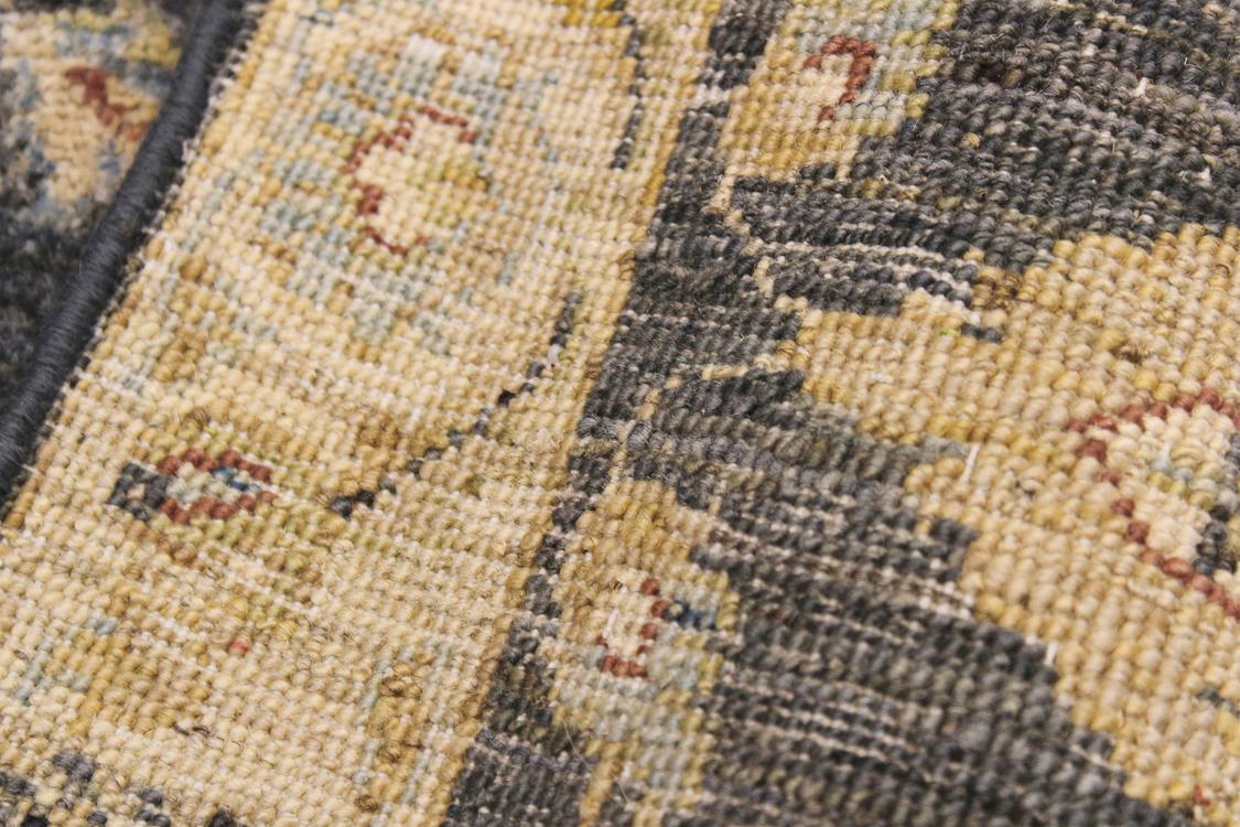 handmade Traditional Kafkaz Grey Ivory Hand Knotted RECTANGLE 100% WOOL area rug 2 x 3