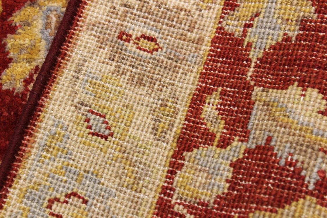 handmade Traditional Kafkaz Red Ivory Hand Knotted RECTANGLE 100% WOOL area rug 2 x 3