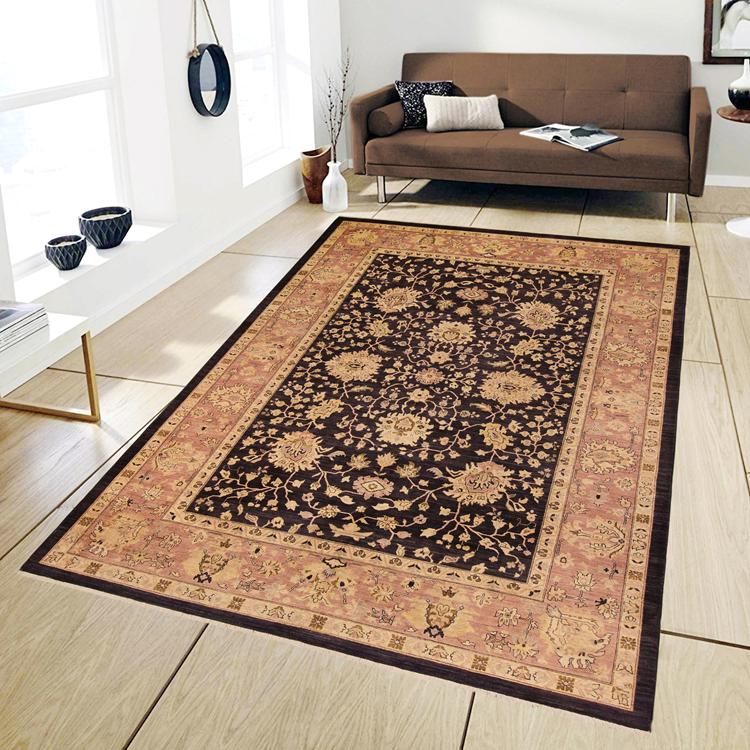 handmade Traditional Kafkaz Blue Red Hand Knotted RECTANGLE 100% WOOL area rug 10 x 13