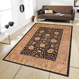 handmade Traditional Kafkaz Blue Red Hand Knotted RECTANGLE 100% WOOL area rug 10 x 13