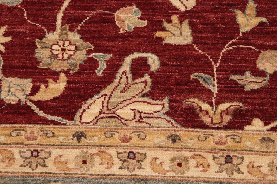 handmade Traditional Kafkaz Red Blue Hand Knotted RECTANGLE 100% WOOL area rug 10 x 14