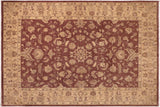 Classic Ziegler Gretchen Brown/Tan Hand-Knotted Wool Rug - 10'0'' x 13'8''