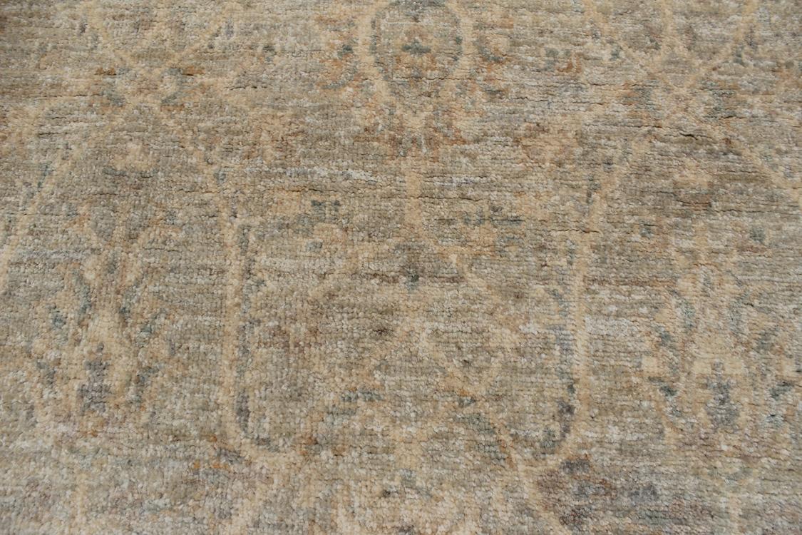 handmade Traditional Kafkaz Gray Beige Hand Knotted RECTANGLE 100% WOOL area rug 4 x 6