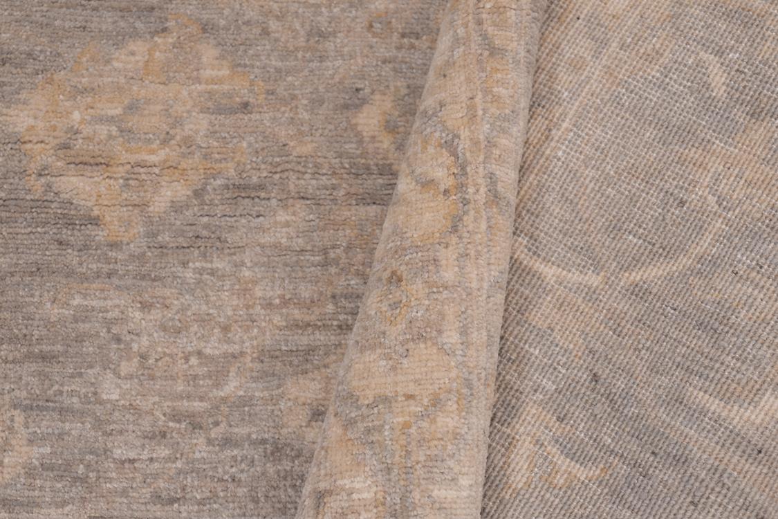 handmade Traditional Kafkaz Grey Beige Hand Knotted RECTANGLE 100% WOOL area rug 4 x 6