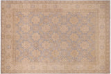 Boho Chic Ziegler Yair Gray/Beige Hand-Knotted Wool Rug - 9'0'' x 12'0''