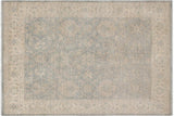 Boho Chic Ziegler Nubia Gray/Beige Hand-Knotted Wool Rug - 4'10'' x 6'7''