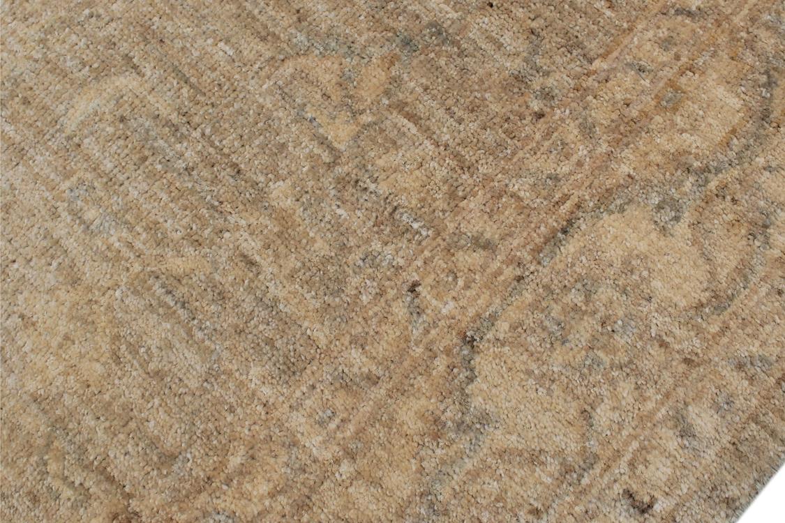 handmade Traditional Kafkaz Tan Beige Hand Knotted RECTANGLE 100% WOOL area rug 4 x 6