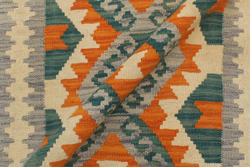 Flat Weave Kilim, Antique, Navaho, Vintage, Handmade, Geometric Kilim Rust Purple Hand-Woven Rectangle 100% Wool Area Rug 2 x 3