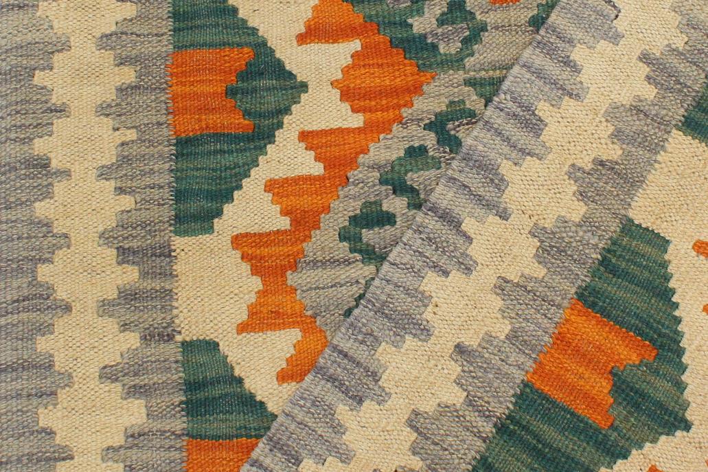 Flat Weave Kilim, Antique, Navaho, Vintage, Handmade, Geometric Kilim Rust Purple Hand-Woven Rectangle 100% Wool Area Rug 2 x 3