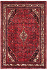 handmade Traditional Tabriz Red Beige Hand Knotted RECTANGLE 100% Wool Pile area rug 8x12