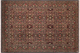 handmade Traditional Regular Black Green Hand Knotted RECTANGLE 100% WOOL area rug 10x14
