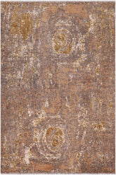 handmade Modern Modern Gray Brown Hand Knotted RECTANGLE WOOL&SILK area rug 8X10