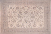 handmade Traditional Kafkaz Beige Tan Hand Knotted RECTANGLE 100% WOOL area rug 12x15