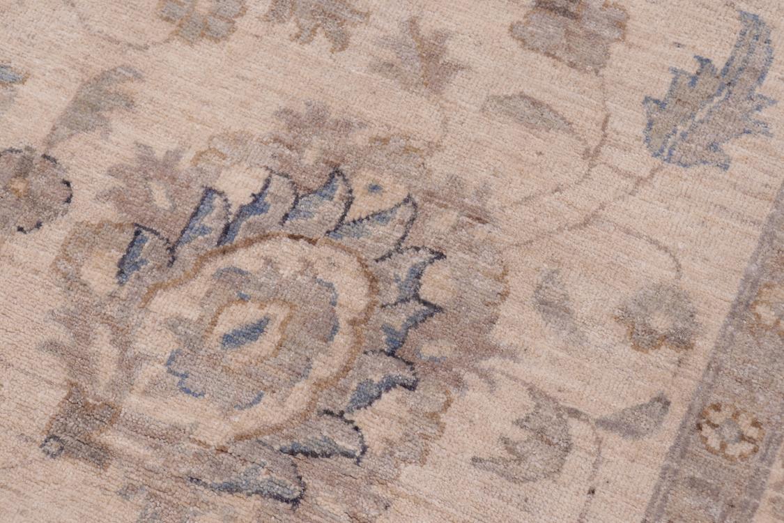 handmade Traditional Kafkaz Beige Tan Hand Knotted RECTANGLE 100% WOOL area rug 12 x 15