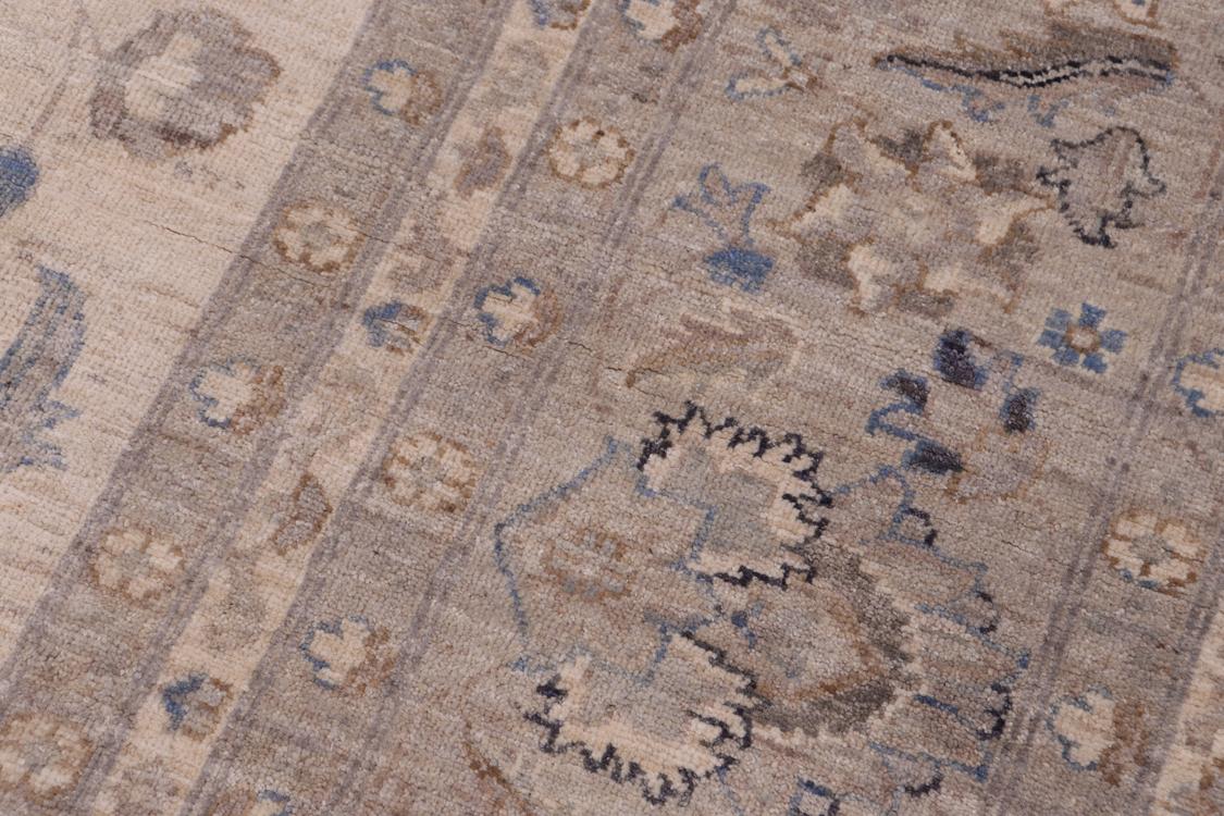 handmade Traditional Kafkaz Beige Tan Hand Knotted RECTANGLE 100% WOOL area rug 12 x 15