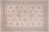 Oriental Ziegler Bartlett Beige/Tan Hand-Knotted Wool Rug - 11'10'' x 14'10''