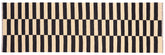 Flat Weave Kilim Antique Navaho Vintage handmade Modern Kilim Beige Black Hand-Woven Runner 100% Wool Area Rug 3x9