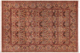 handmade Transitional Internation Lt. Gray Lt. Gray Hand Knotted RECTANGLE 100% WOOL area rug 9x12