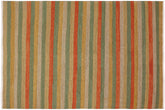 handmade Modern Kilim Rust Gold Hand-Woven RECTANGLE 100% WOOL area rug 8x10