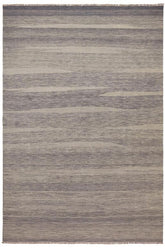 Flat Weave Kilim Antique Navaho Vintage handmade Modern Kilim Gray Gray Hand-Woven Rectangle 100% Wool Area Rug 8x10