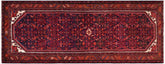 handmade Traditional Tabriz Blue Red Hand Knotted RUNNER 100% WOOL area rug 4 x 10