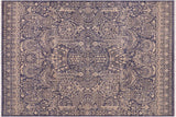 Classic Ziegler Frederic Gray/Beige Hand-Knotted Wool Rug - 7'11'' x 10'6''