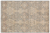 handmade Modern Kafkaz Gray Blue Hand Knotted RECTANGLE 100% WOOL area rug 6' x 9'