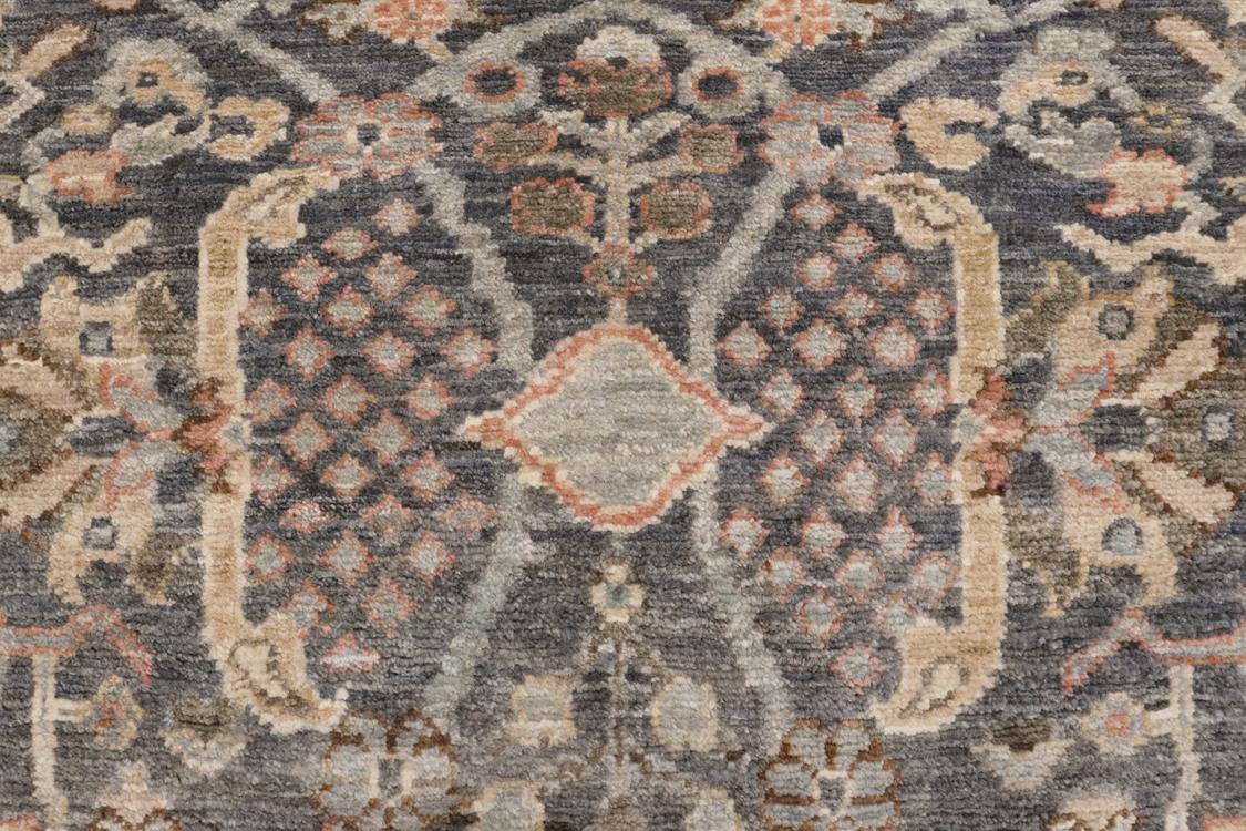 handmade Traditional Kafkaz Gray Rust Hand Knotted RECTANGLE 100% WOOL area rug 4 x 6