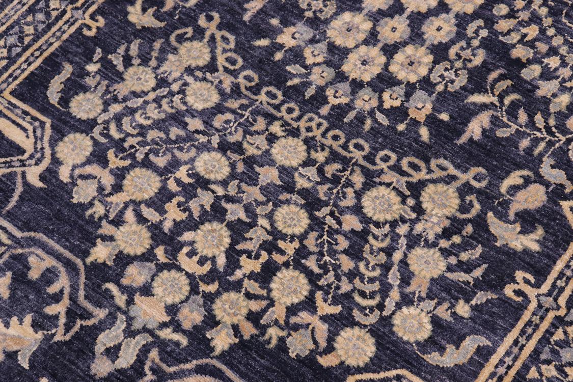 handmade Traditional Kafkaz Gray Beige Hand Knotted RECTANGLE 100% WOOL area rug 12 x 15