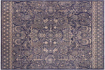 handmade Traditional Kafkaz Gray Beige Hand Knotted RECTANGLE 100% WOOL area rug 12 x 15