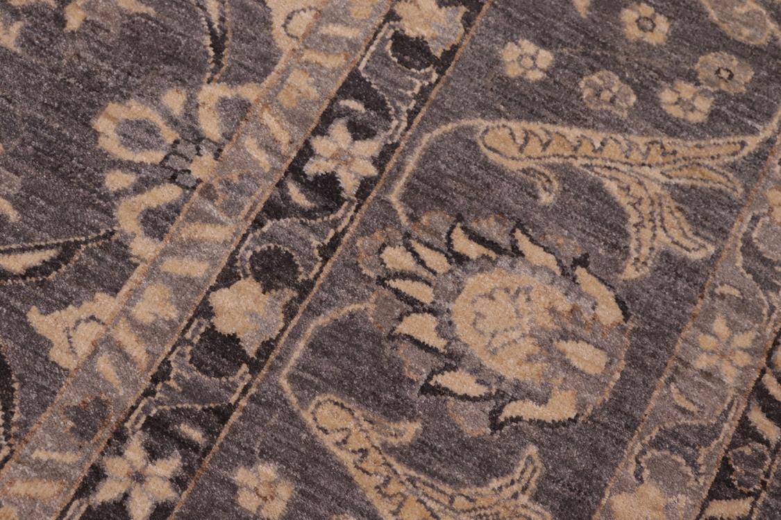 handmade Traditional Kafkaz Gray Beige Hand Knotted RECTANGLE 100% WOOL area rug 10 x 14